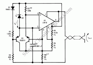 Logarithmic Light (Photodiode) Sensor Signal Conditioner – Simple ...